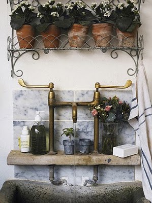 potting shed sink