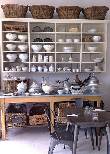 vintage by nina ~ kitchen storage